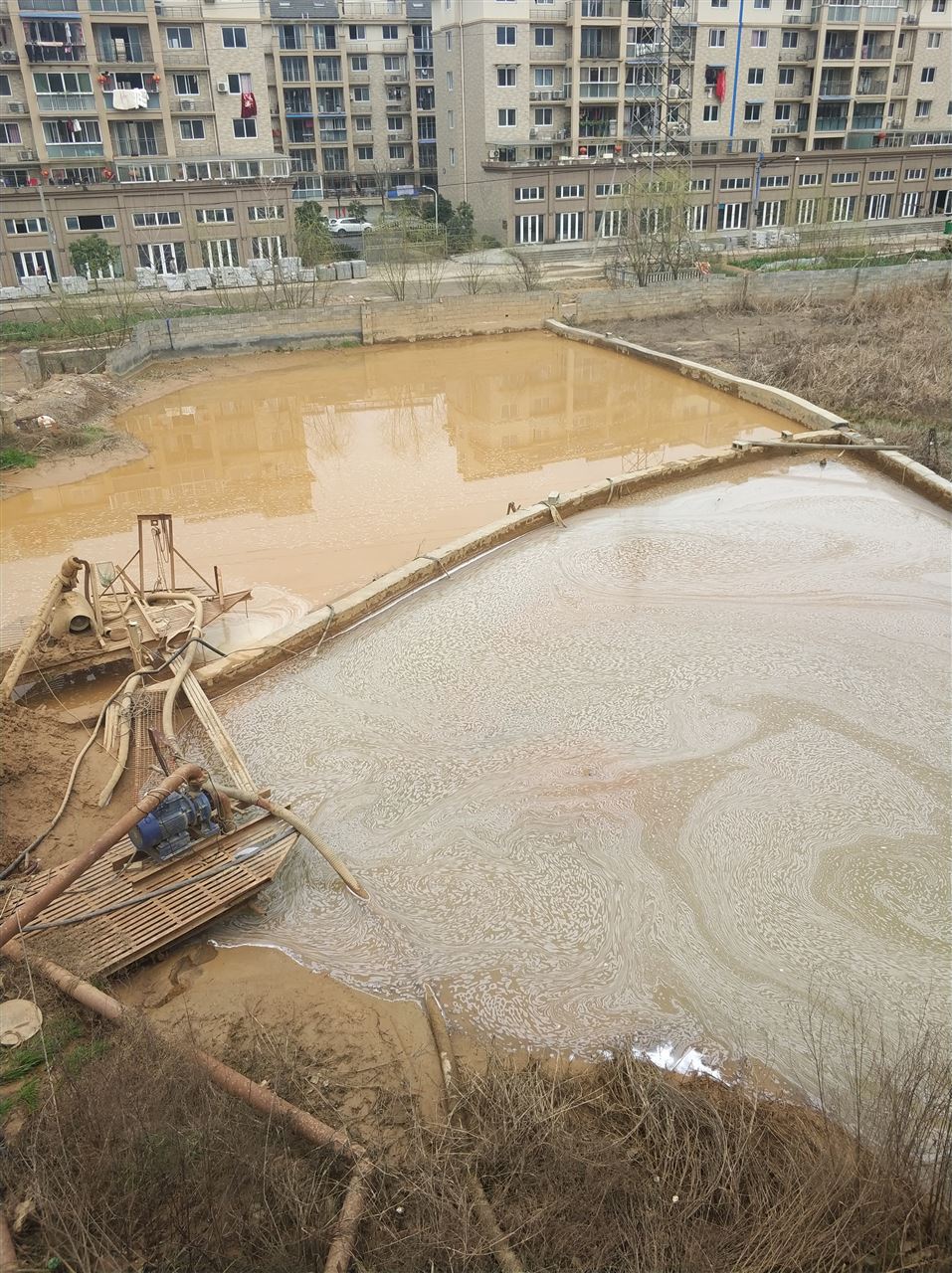万山沉淀池淤泥清理-厂区废水池淤泥清淤